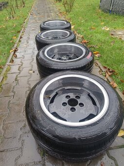 BMW 5x120 old school, límcová sada Borbet CW  , dvojí šíře. - 5