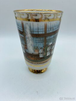 Sběratel nabízí staré lázeňské pohárky - 5