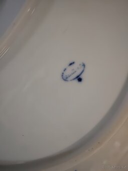 Cibulák meissen podnos + misky na kosti - 5