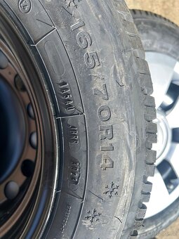 Vw up skoda Fabie nove plechy 4x100 165/70 R14 - 5