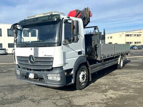 MB Atego 1527/ 2015/ Valník/ Hydraulická ruka HMF1120 K5 +DO - 5