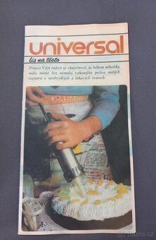 Univerzální lis na těsto Kovozávod Semily – kompletní sada - 5