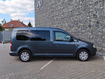 VW Caddy MAXI 1.9TDi 77kw,251TKM,2010,BEZ DPF,2xklíč,7míst - 5