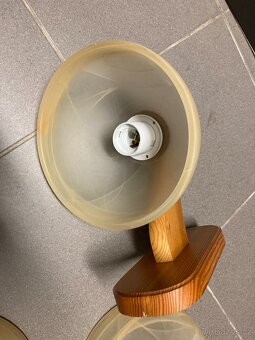 Stropní lustr a dvě nástěnné lampičky - 5