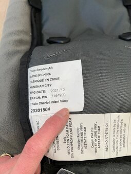 Thule Chariot Infant Sling miminkovník do vozíku za kolo - 5