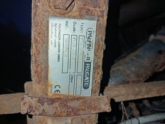 Prodám hydraulické čelo Palfinger 1500 kg - 5