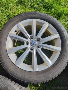 Zimní sada VW T-Roc r17 5x112 Bridgestone 215/55/17 - 5