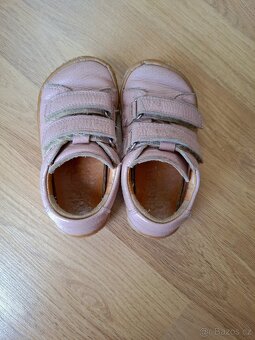Růžové dívčí barefoot tenisky Froddo 24 - 5