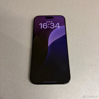 Nový iPhone 16 Pro Max 256GB černý, pouze 1x nabitý - 5