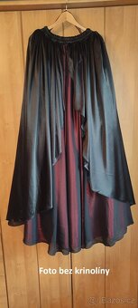 Maturitní šaty - černá plesová sukně Devil Night - 5