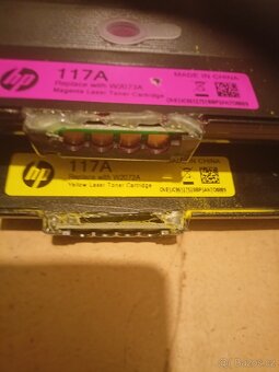 Prodám barevné toneryna HP LASER 117A za .400,- Kč - 5