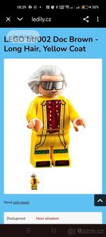 Lego Minifigure Ideas - Doc Brown Navrat do budoucnosti - 5