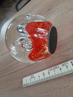 Retro sklenené težítka 2Ks - 5