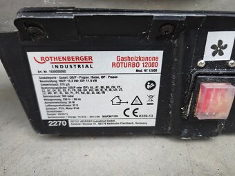 ROTURBO 12000 - plynové topidlo - 5