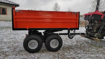 Vlek přívěs za Malotraktor , Traktor - 5
