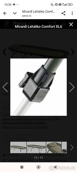Rybářské lehátko Mivardi Comfort XL6 - 5