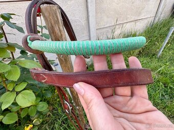 Sidepull uzdečka + otěže, vel. cob - 5