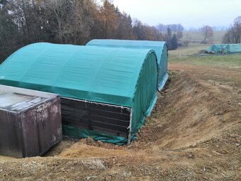 Přístřešek Pro Zvířata 6 X 6 X 3,7 M + Boční Sítě - 5