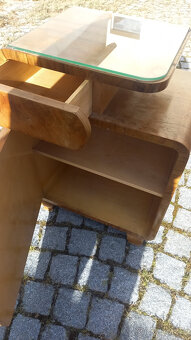 starožitné noční stolky - Art Deco 30. - 40. léta - 5