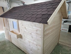 Velký dětský dřevěný zahradní domek - 5
