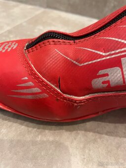 Set dětský běžky: boty Alpina (37), běžky VISU 158cm, hůlky - 5