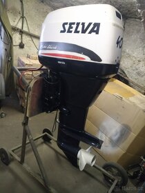 Lodní motor SELVA 40(70) koní dlouhá noha. - 5