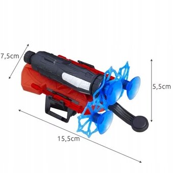 Rukavice s vystřelovačem sítě Střílecí rukavice Spider + 3 š - 5
