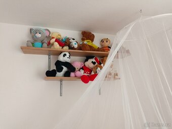 Vyvýšená postel se skluzavkou - 5