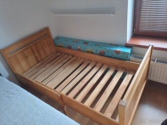 Rostoucí dětská postel IKEA s matrací - 5
