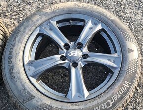 Zimní alu Hyundai Tucson 5x114,3 Kumho 215/60R17, 7,5mm - 5