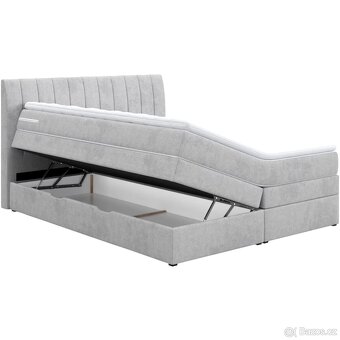 Nova Boxspringbett Shark 160x200 cm + Topper - 5