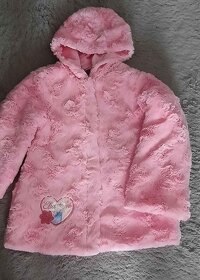 Bunda kožíšek chlupatka Frozen,Ledové království 134/140 - 5