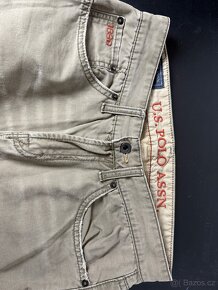 Kalhoty U.S. Polo Assn. Nové béžové TOP - 5