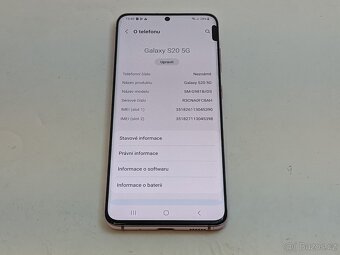 Samsung Galaxy S20 5G 12/128gb rose. Záruka 6 měsíců. - 5