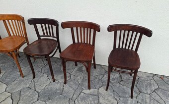 Klasické hospodské židle TON po renovaci - 5