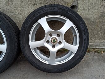LETNÍ ALU kola 16“.. rozteč 5x112 .. ŠKODA OCTAVIA II, III. - 5