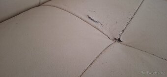 Rohová kožená sedačka - 5