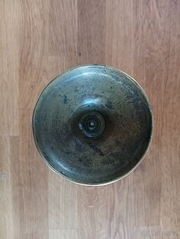 MOSAZNÝ EMPÍROVÝ SVÍCEN BIEDERMAIER 19. STOLETÍ FRANCIE - 5