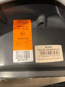 Britax Römer KID pro děti 15-36kg - 5