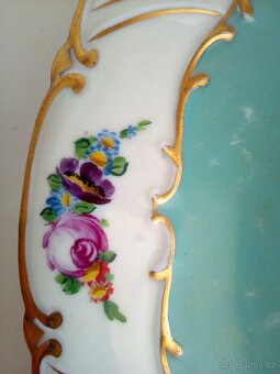 PRVOREPUBLIKOVÝ PORCELÁN – 2 DÓZY A TALÍŘ - 5