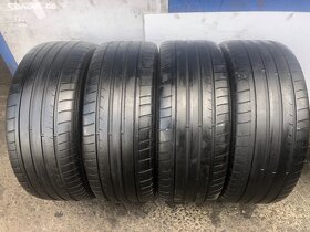 Pneu letní 4ks Dunlop 255 40 21 vzorek 5,2 - 4.0mm - 5