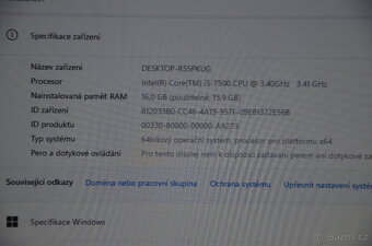Lenovo ThinkCentre M910s i5/16 GB/SSD 256GB/záruka - 5