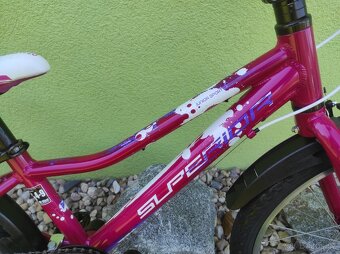 Značkové dětské kolo Superior 20 "(fialová/růžová) - 5