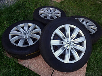 ZIMNÍ 17" 5x112 pneu 215/65R17 Continental KODIAQ, TIGUAN - 5
