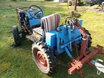 Malotraktor domácí výroby vč vozíku - 5