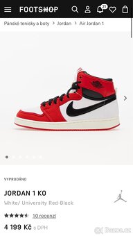 Boty Jordan 1 KO Chicago - 5