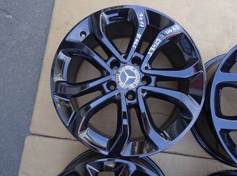 Alu disky Mercedes 17", 5x112, ET 48,5 , šířka 7J - 5