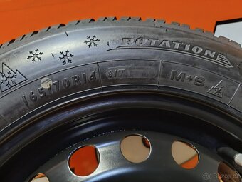 Nová zimní sada na Škoda Citigo, VW Up, 165/70r14 - 5