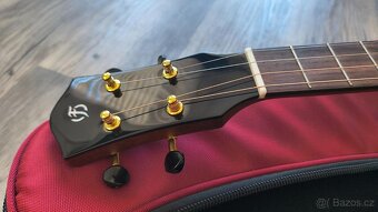 zánovní ukulele Flight Maia Baritone EQ-A Rosewood - 5