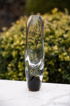 Krásná váza z hutního skla - Josef Rozínek - 5